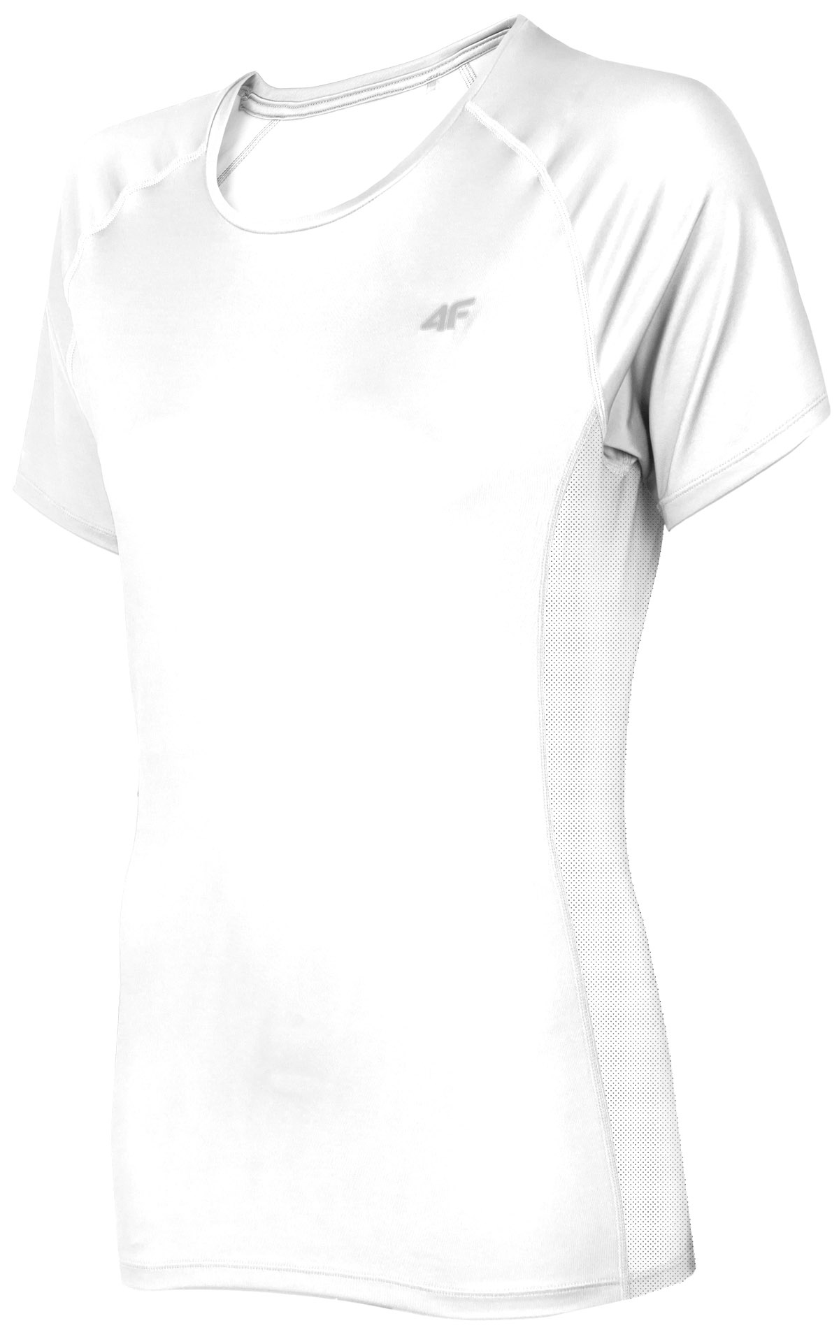 

T-shirt damski 4F H4L19-TSDF002 biały r. S