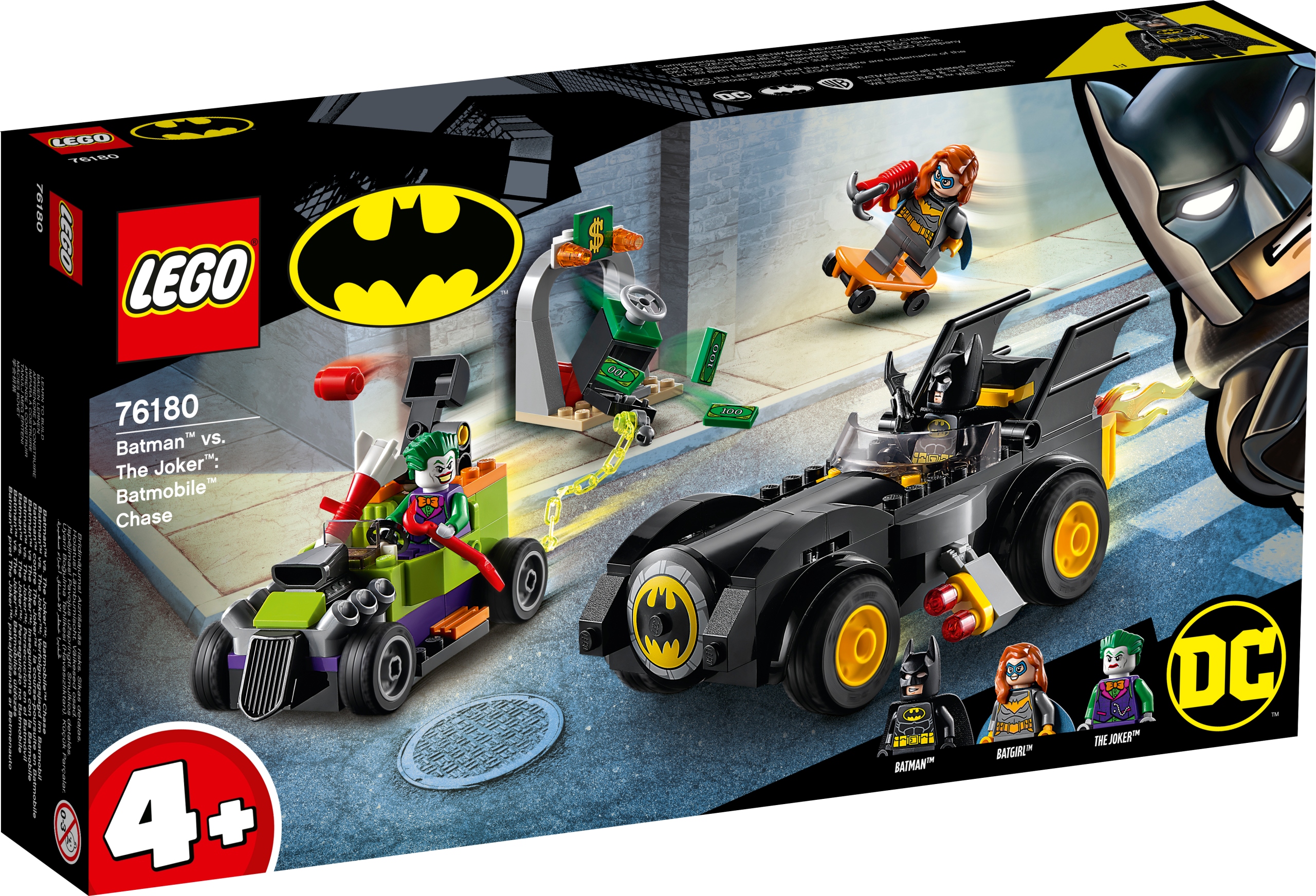 

Lego Batman kontra Joker: pościg Batmobilem 76180