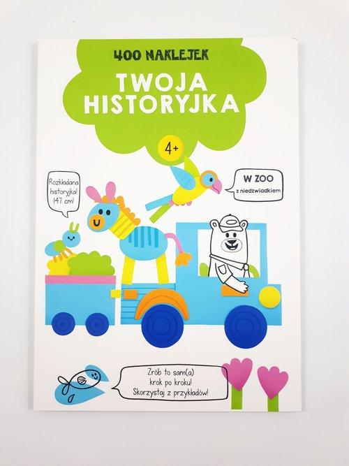 

400 naklejek 4+ twoja historyjka Zielona