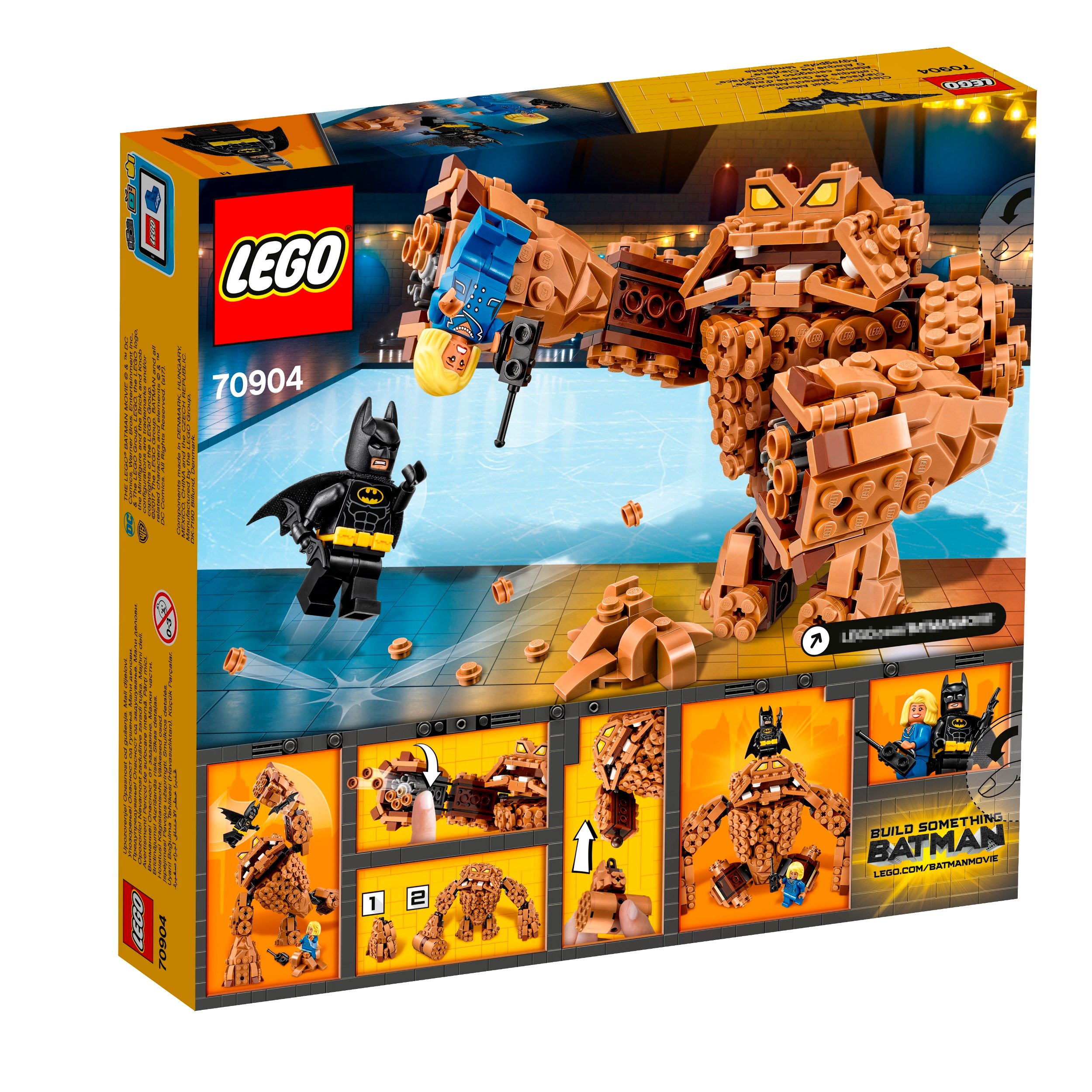 Lego Batman Movie 70904 Útok Clayface Nové