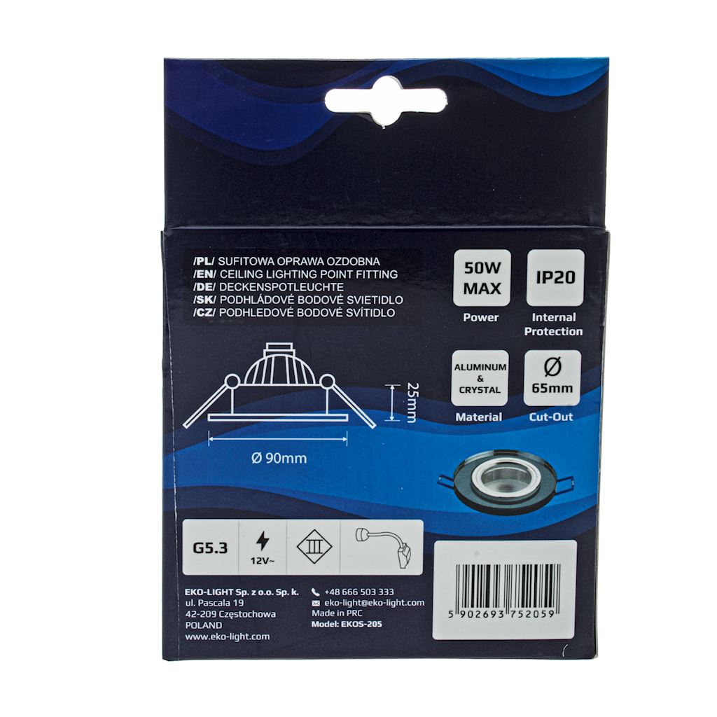 Oczko Eko-Light czarny Marka Eko-Light