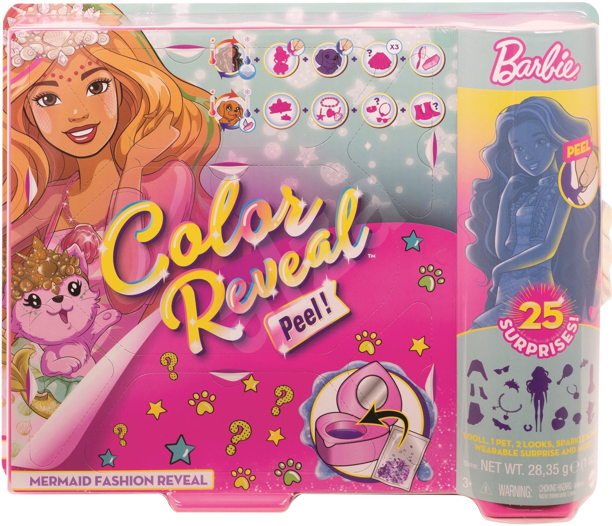 

Barbie Color Reveal Fantazja Syrena Lalka GXV93
