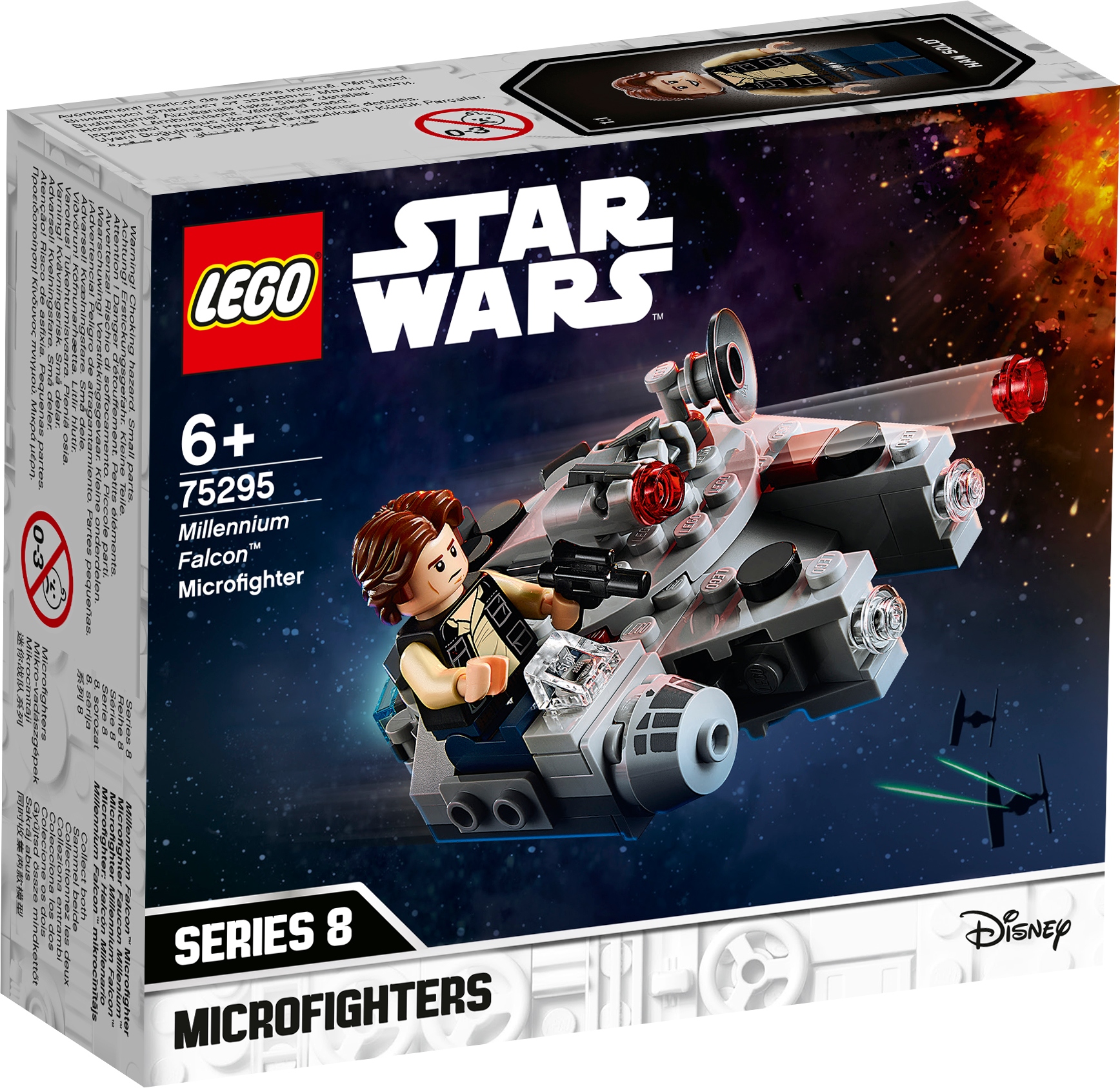 

Lego Star Wars Mikromyśliwiec Sokół 75295