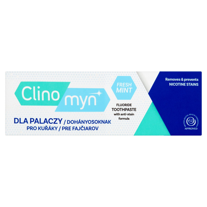 

Clinomyn Fluoride pasta do zębów Fresh Mint