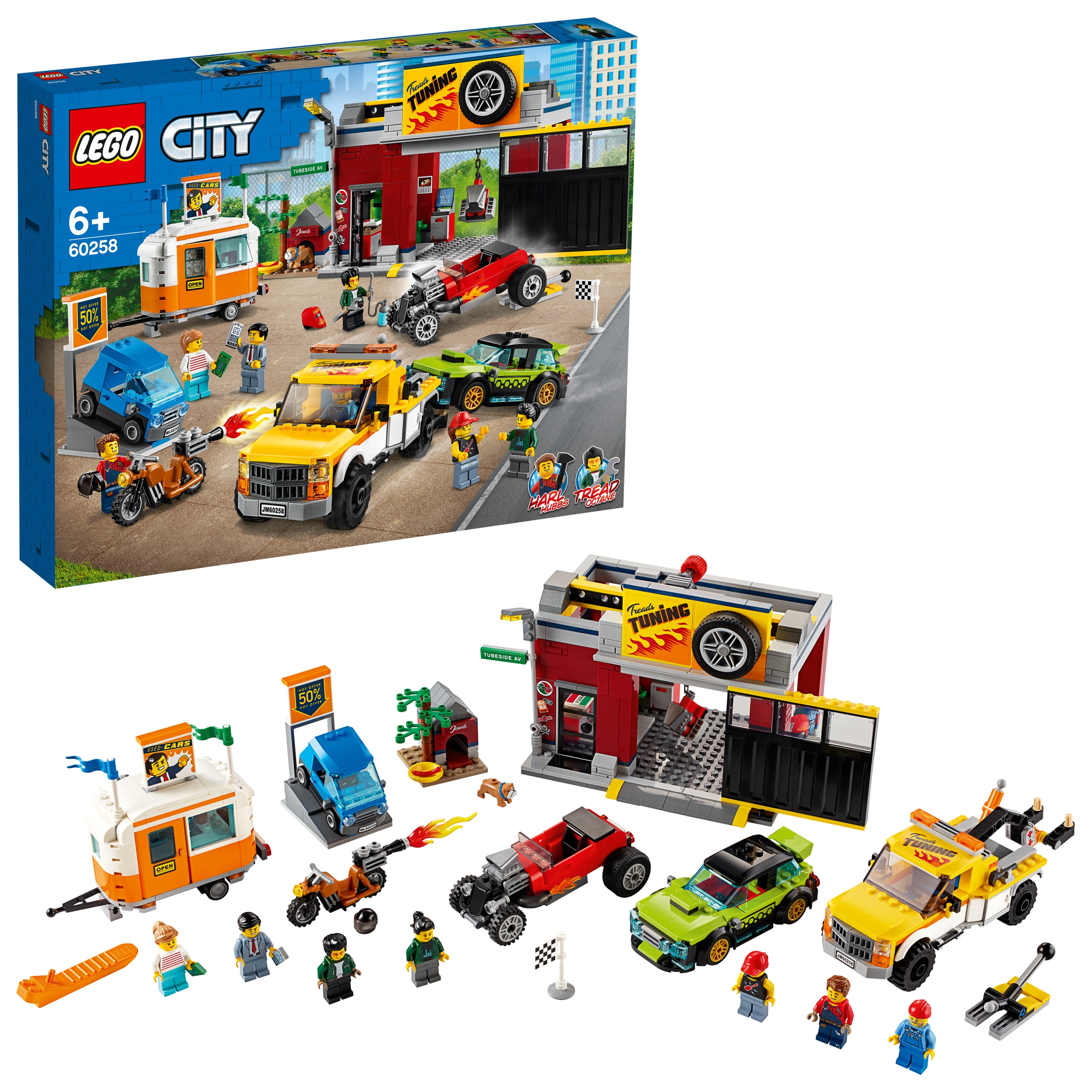 

Lego City Warsztat tuningowy 60258