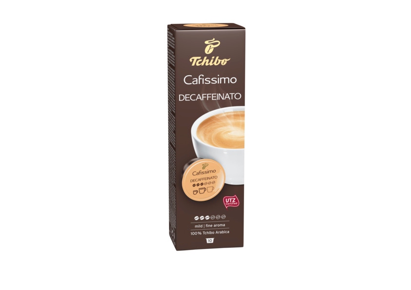 

Tchibo Cafissimo Decaffeinato bezkofeinowa 10 kaps