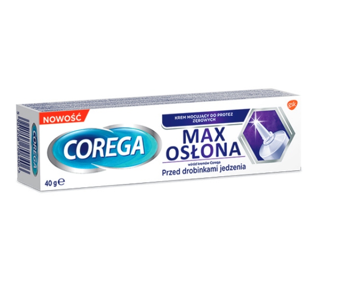 

Corega Max Osłona krem mocujący do protez zębowych
