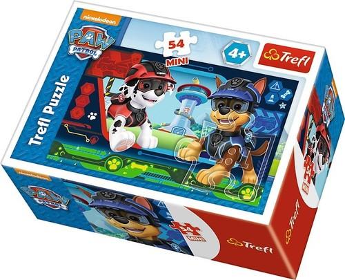 

Puzzle Trefl Psi patrol Psia misja 54 el. mini