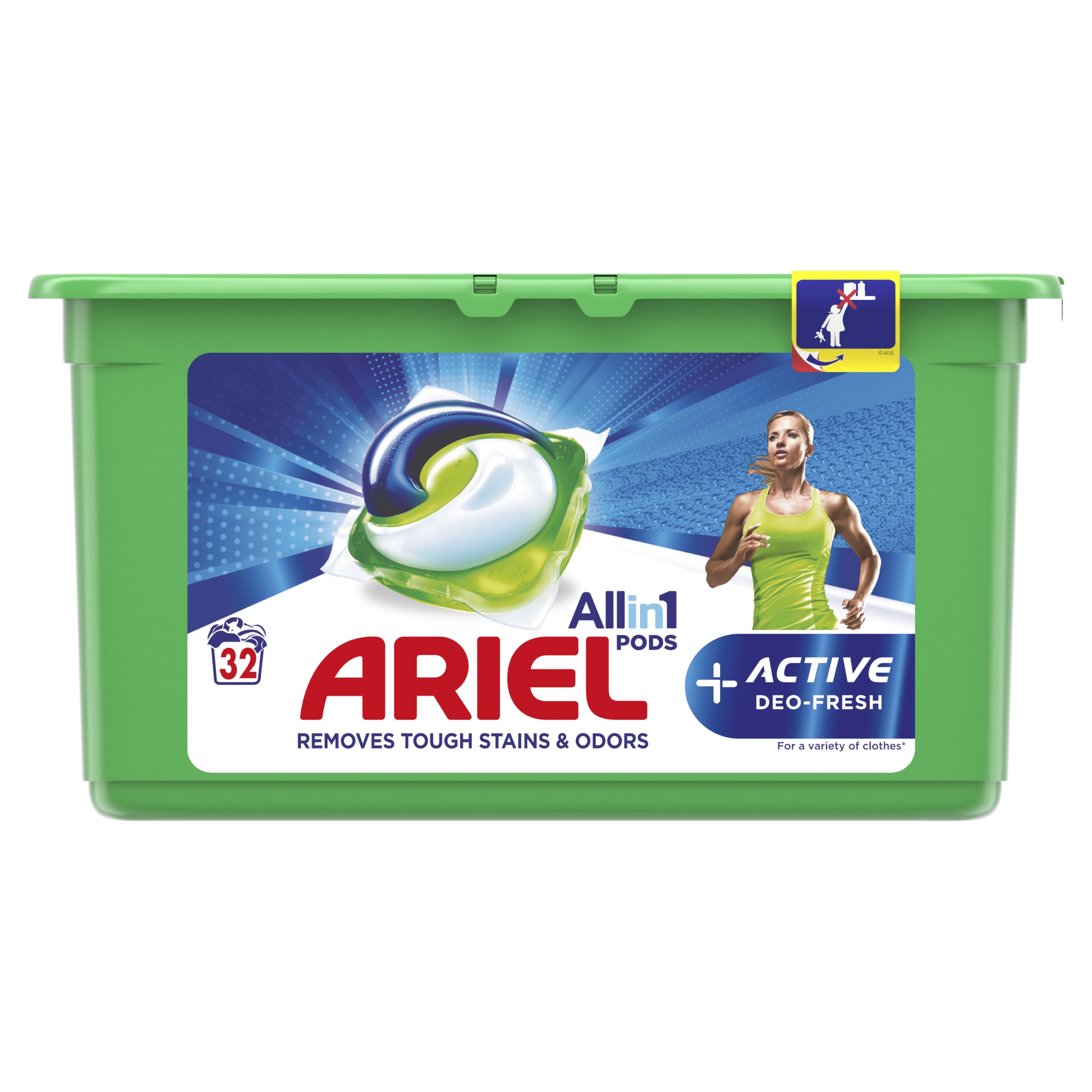 

Ariel kapsułki do prania Active All-in-1 32 szt