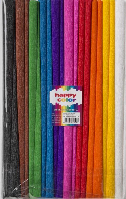 

Bibuła marszczona Happy Color Wielokolorowy