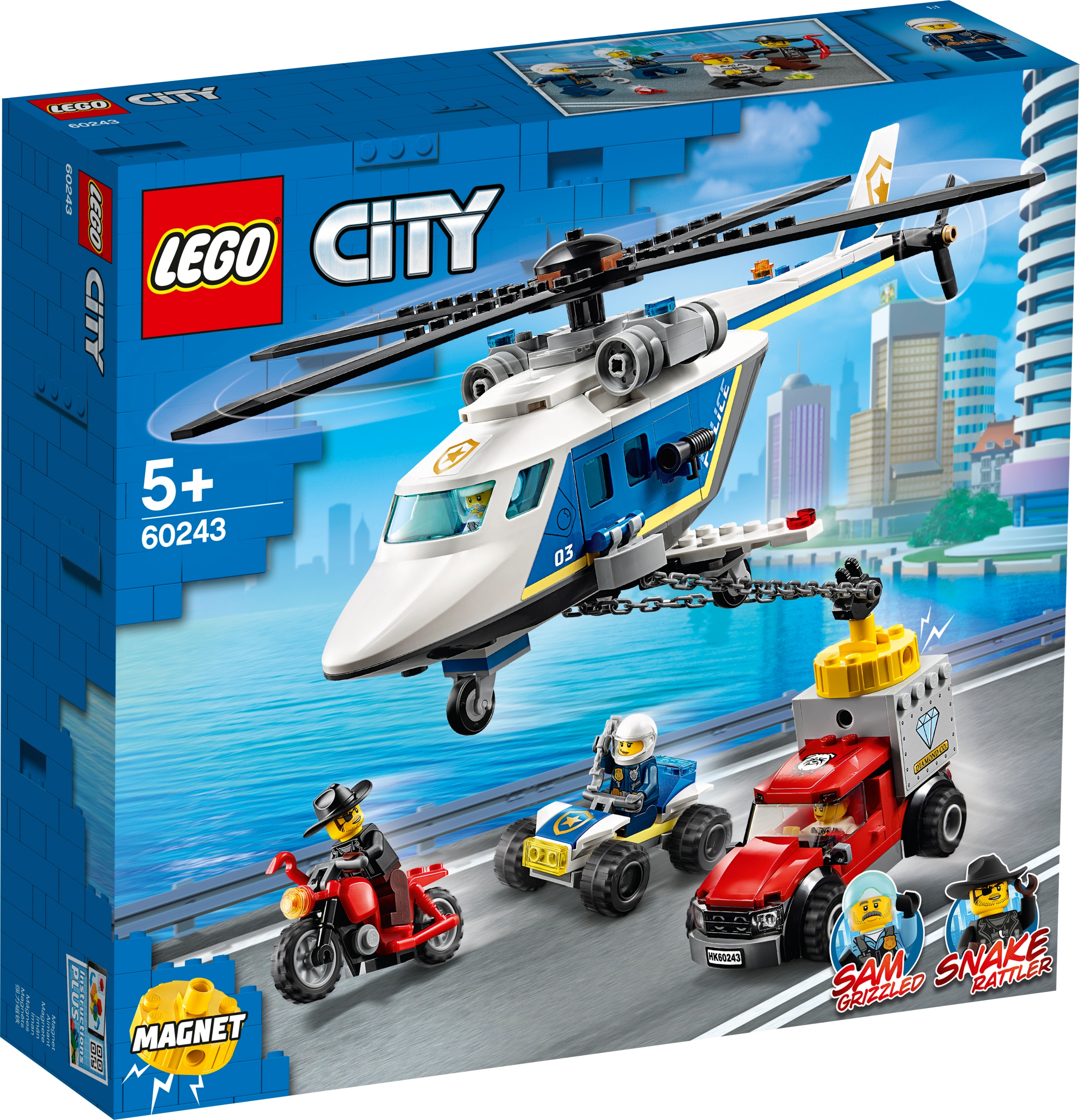 

Lego City Pościg helikopterem policyjnym 60243