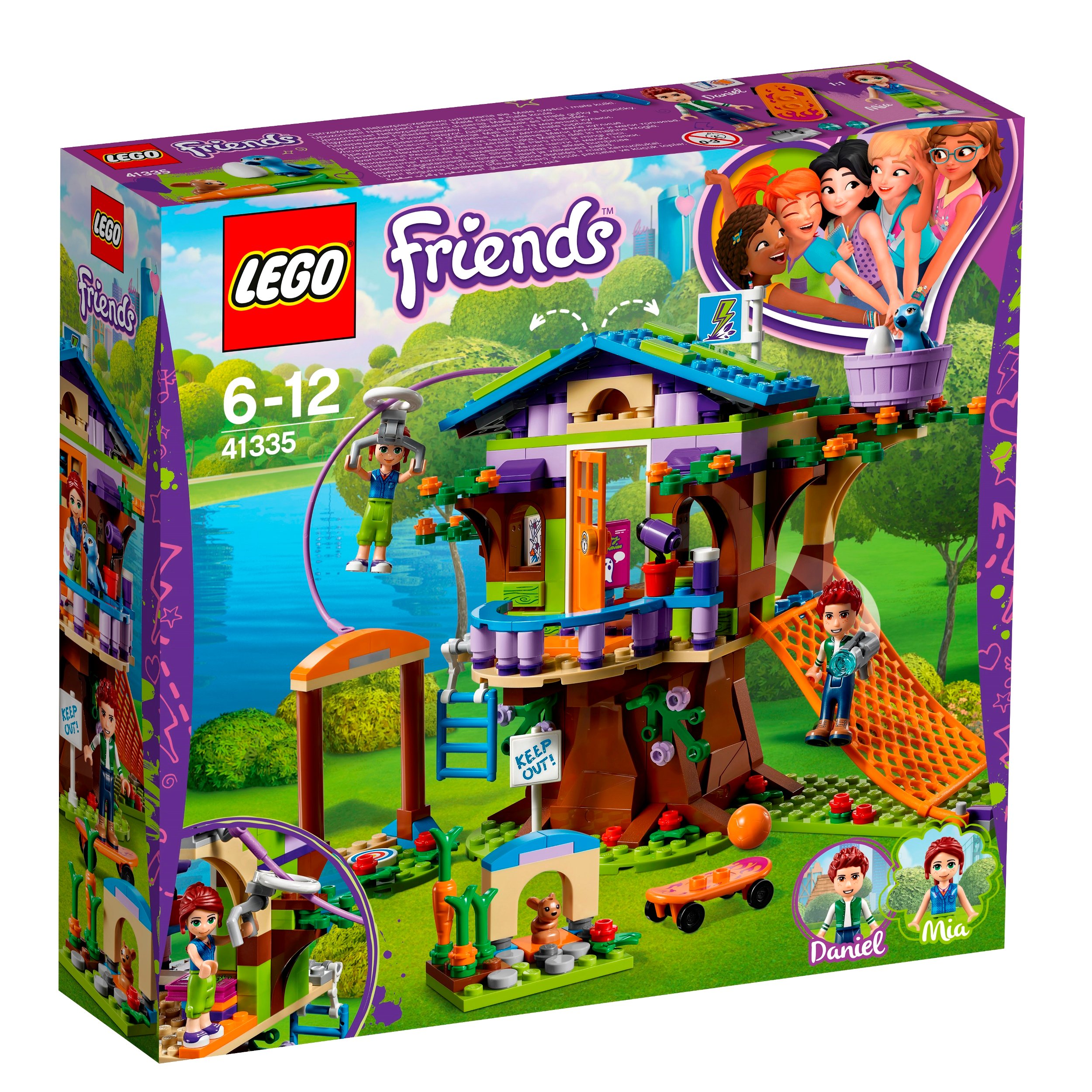 Lego Friends 41335 Domeček na stromě Mii Zajímavý Set stavebnice