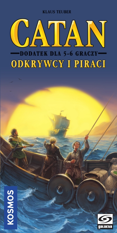 

Galakta Catan Odkrywcy i Piraci dla 5-6 graczy