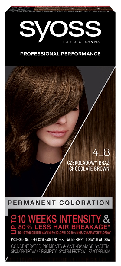 

Syoss Classic Permanent Coloration 4-8 farba