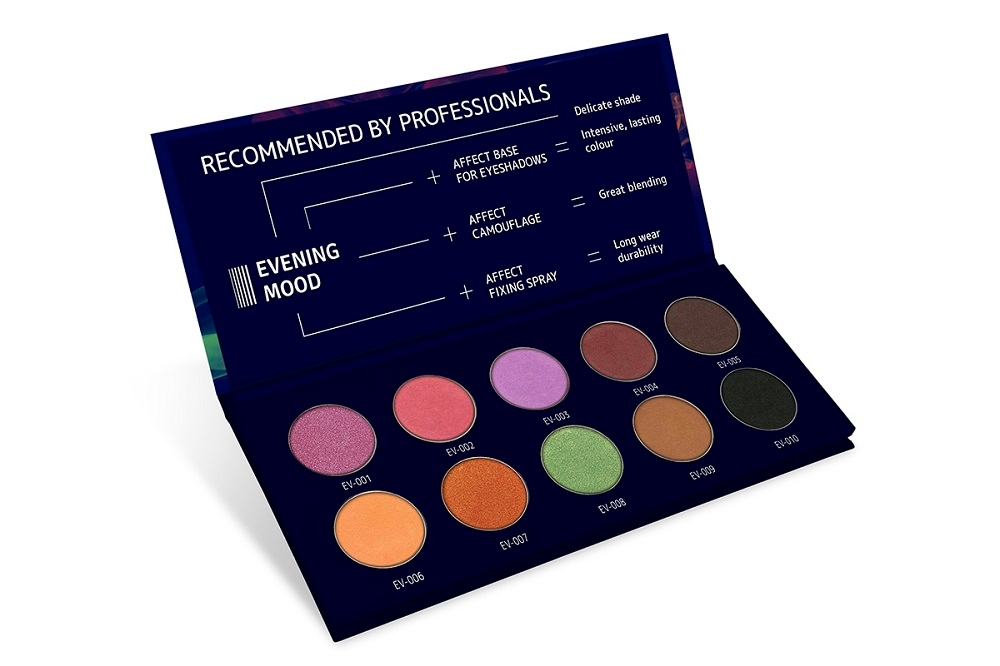 

Affect Evening Mood paleta cieni do powiek