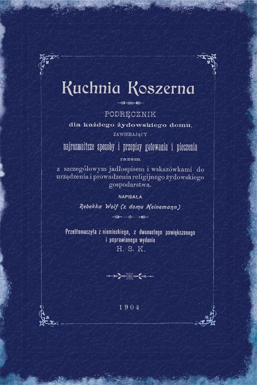 Kuchnia koszerna.