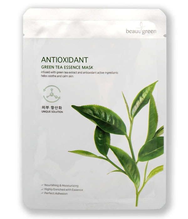 

BeauuGreen Antioxidant Green Tea Essence Mask