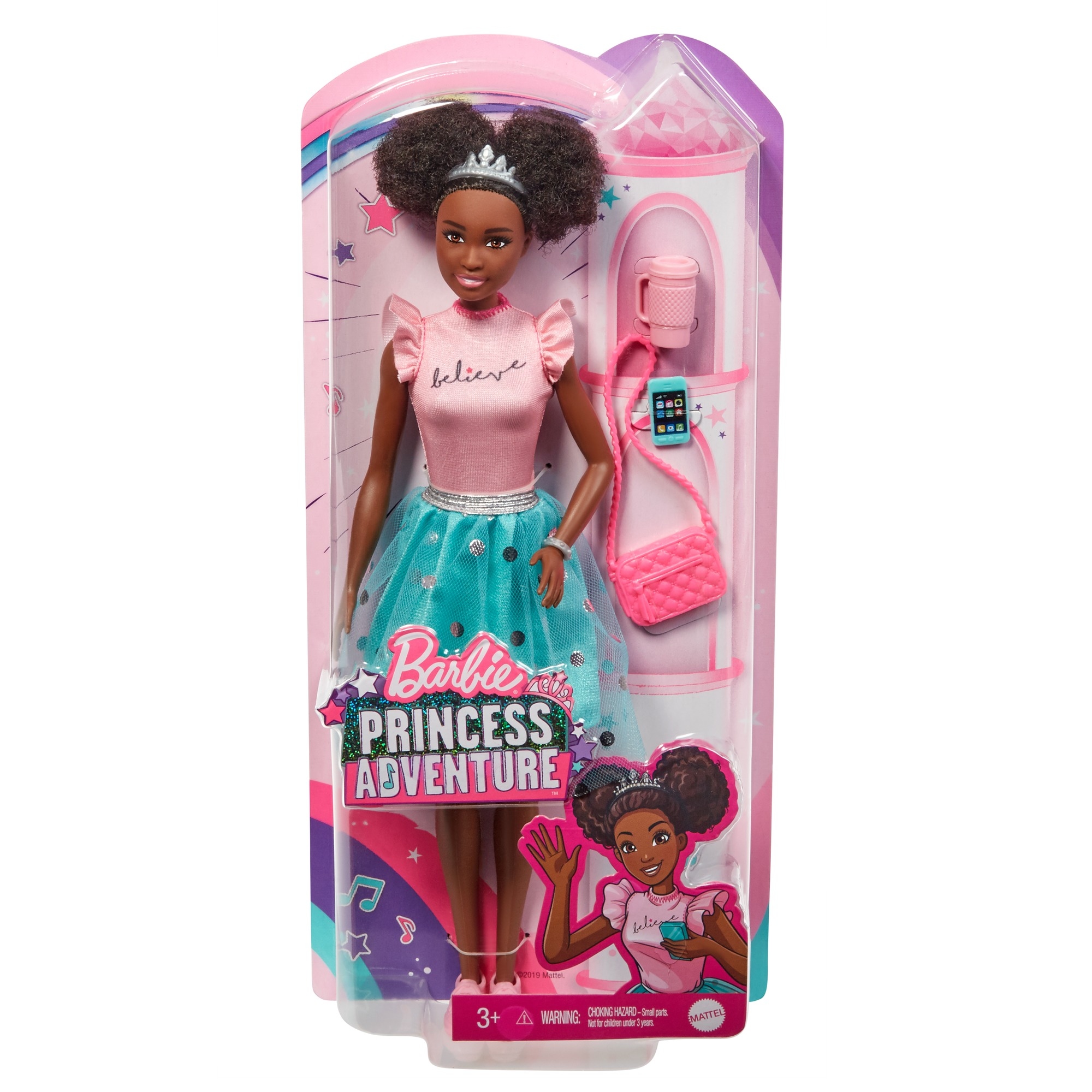 

Barbie Przygody Księżniczek Lalka podstawowa Nikki
