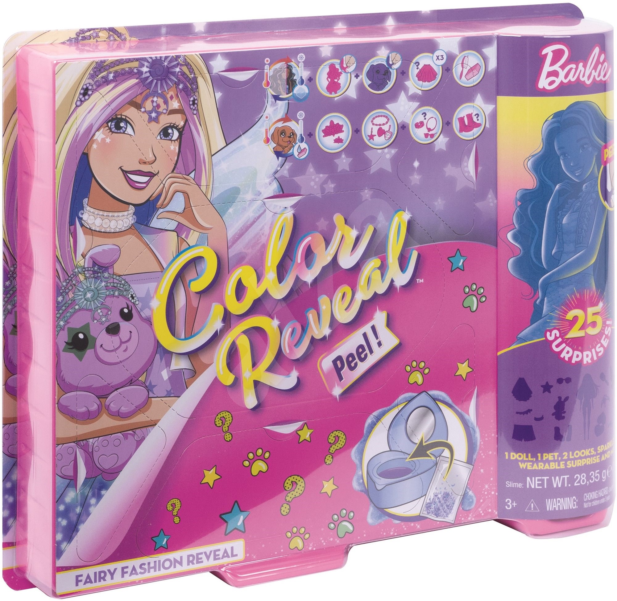 

Barbie Color Reveal Fantazja Wróżka Lalka GXV94