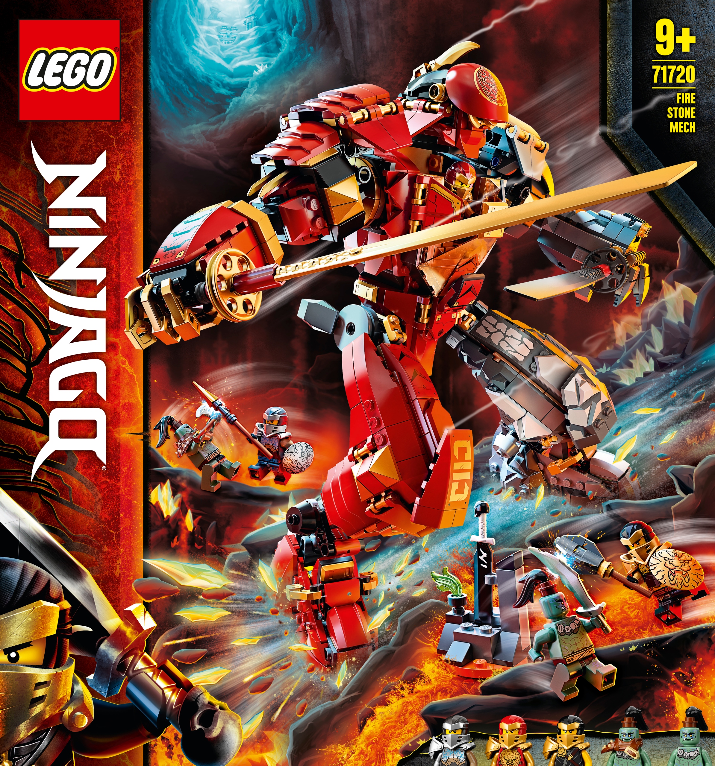 

Lego Ninjago Mech z ognia i kamienia 71720