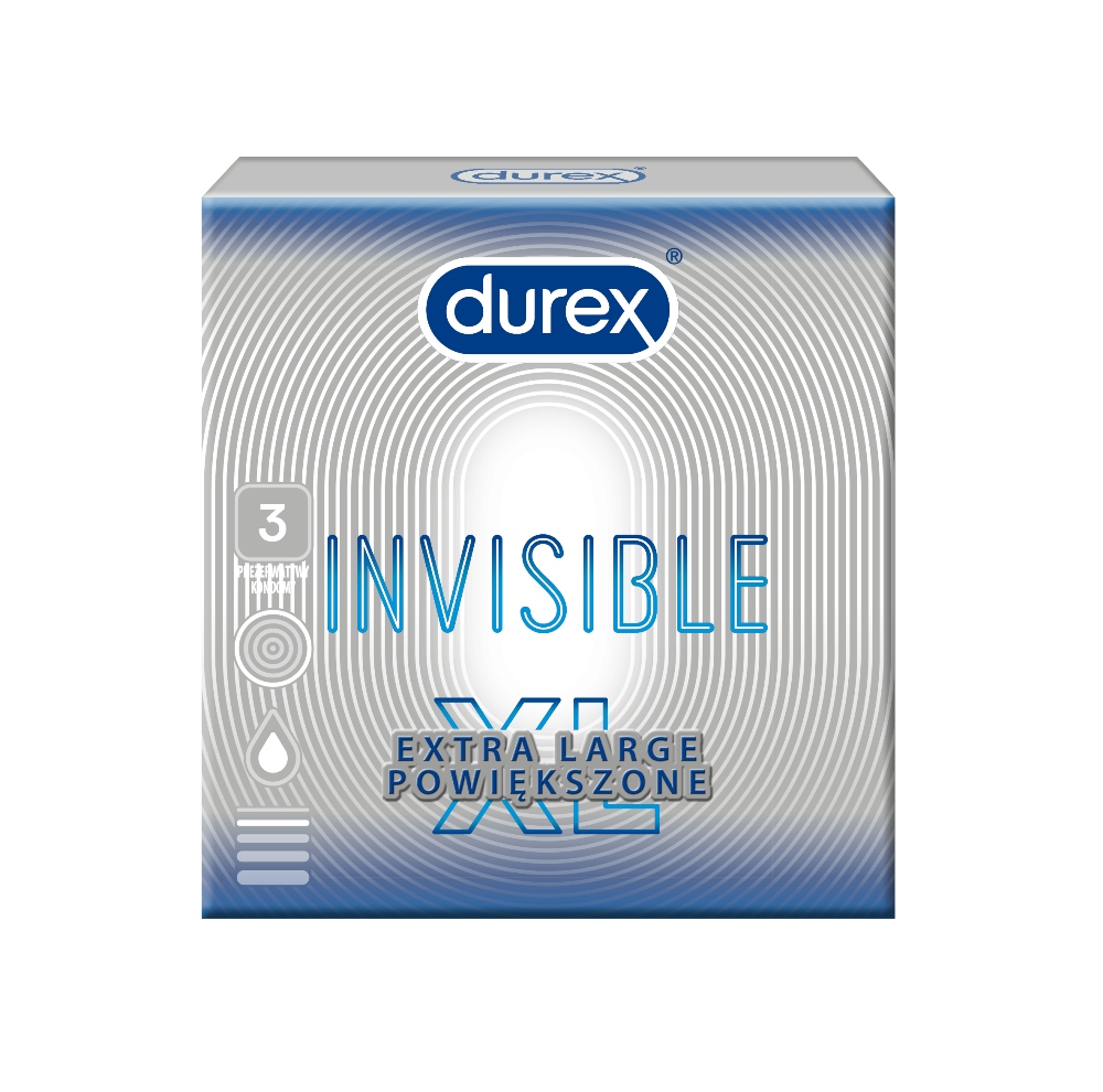 

Durex Invisible Extra Large prezerwatywy
