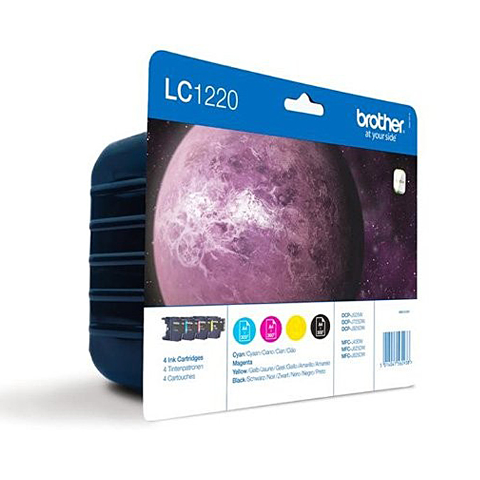 Inkoustová sada Brother LC1220 LC1220VALBP