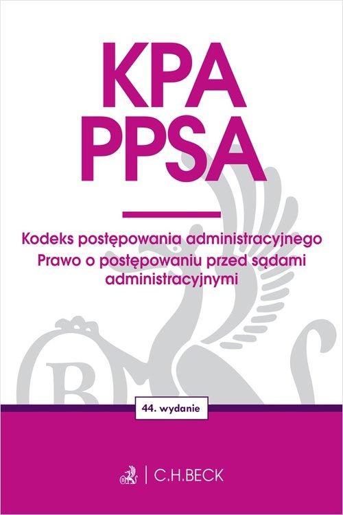 KPA. PPSA. Kodeks postępowania administracyjnego..