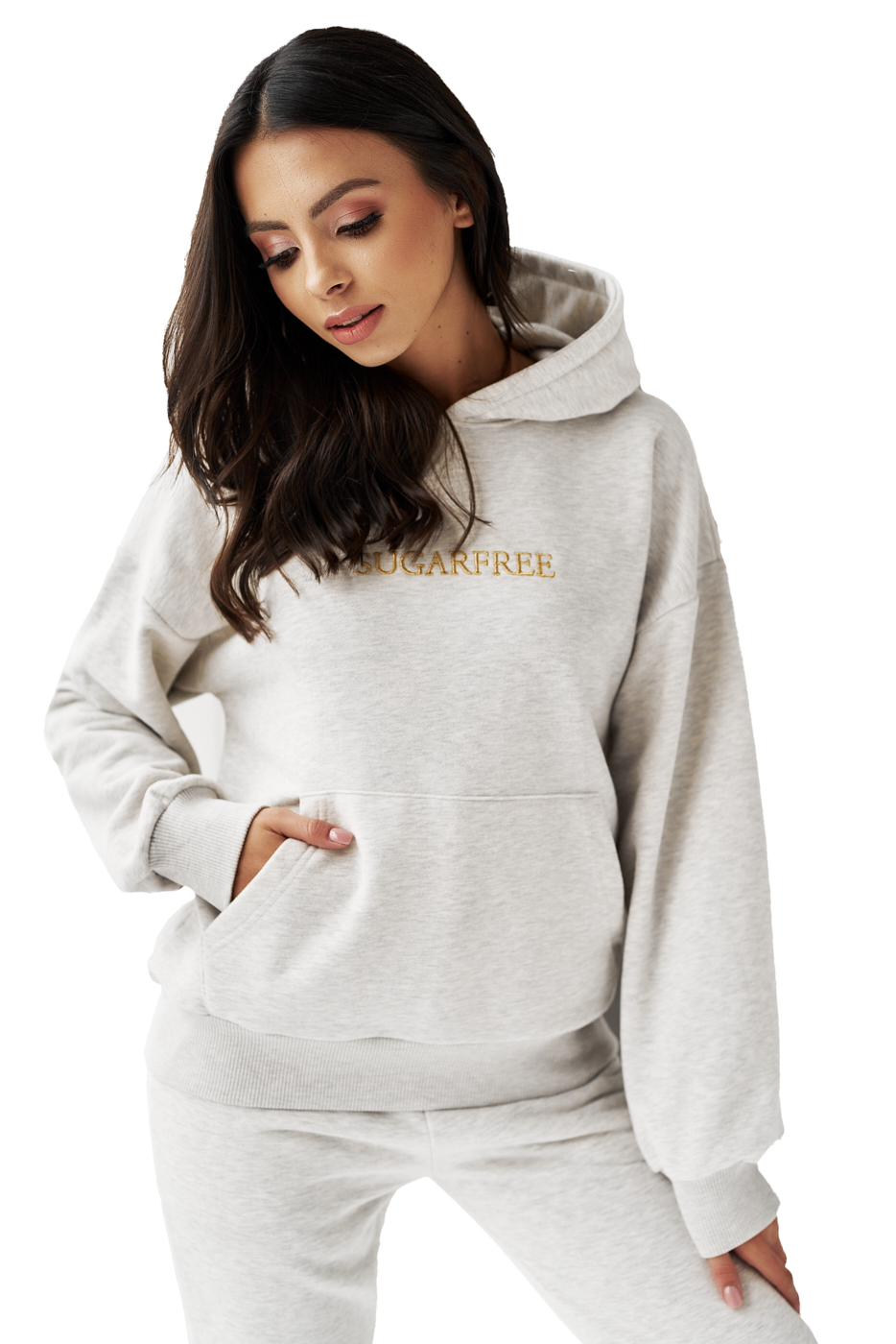 

Bluza damska Sugarfree Jamie szary r.XS