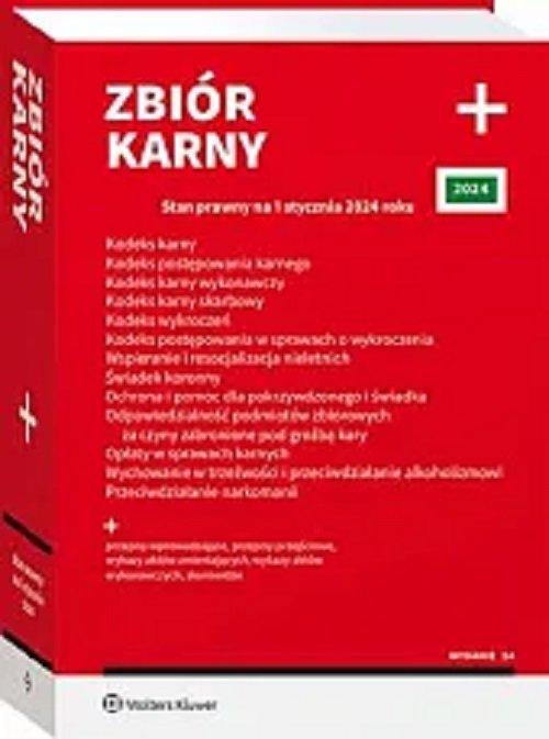 Zbiór karny PLUS 2024 w.24 Wolters Kluwer