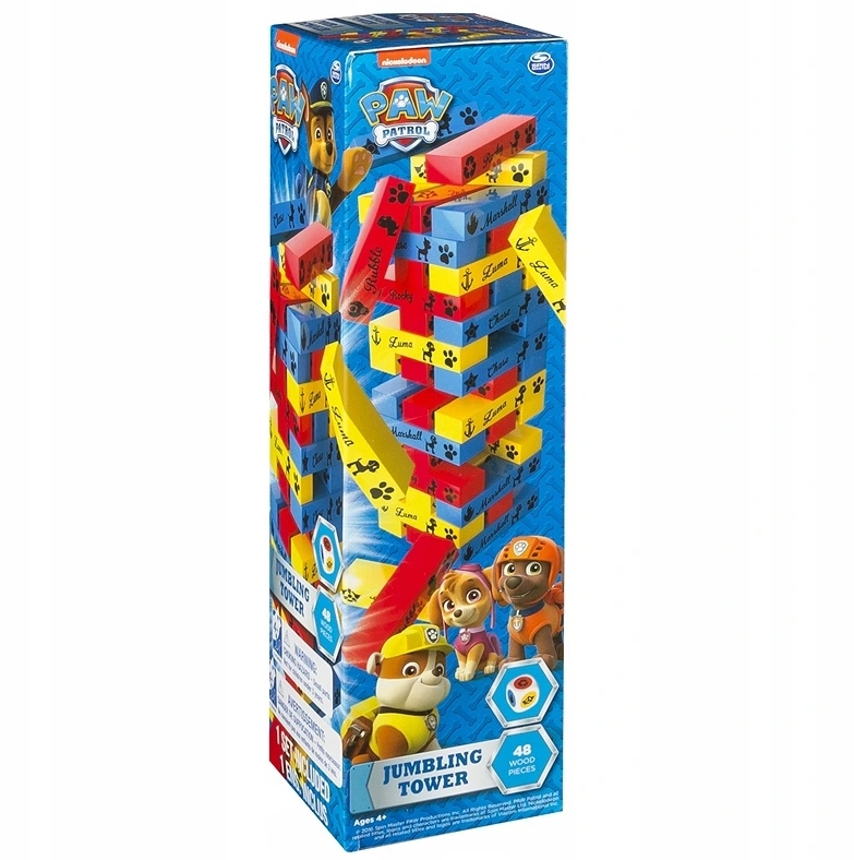

Spin Master Psi Patrol Gra Wieża Jenga