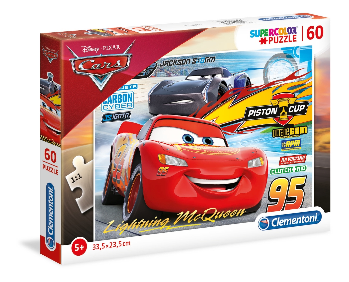 

Clementoni Puzzle Supercolor Auta 60 26973
