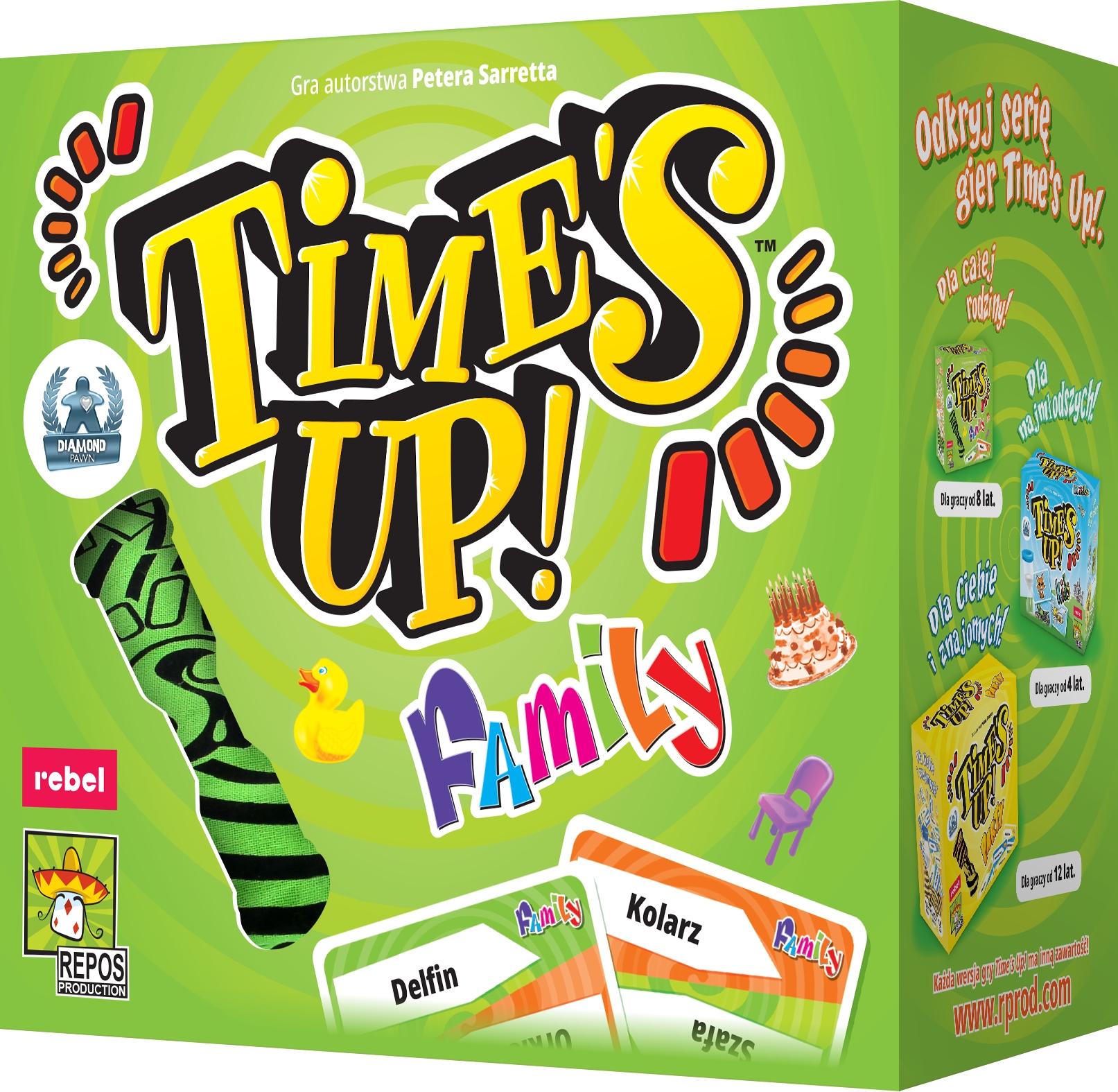 Gra Time's Up! Family (2020 PL) Rebel 14970