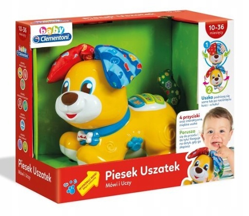 

Clementoni Interaktywny piesek uszatek 50527