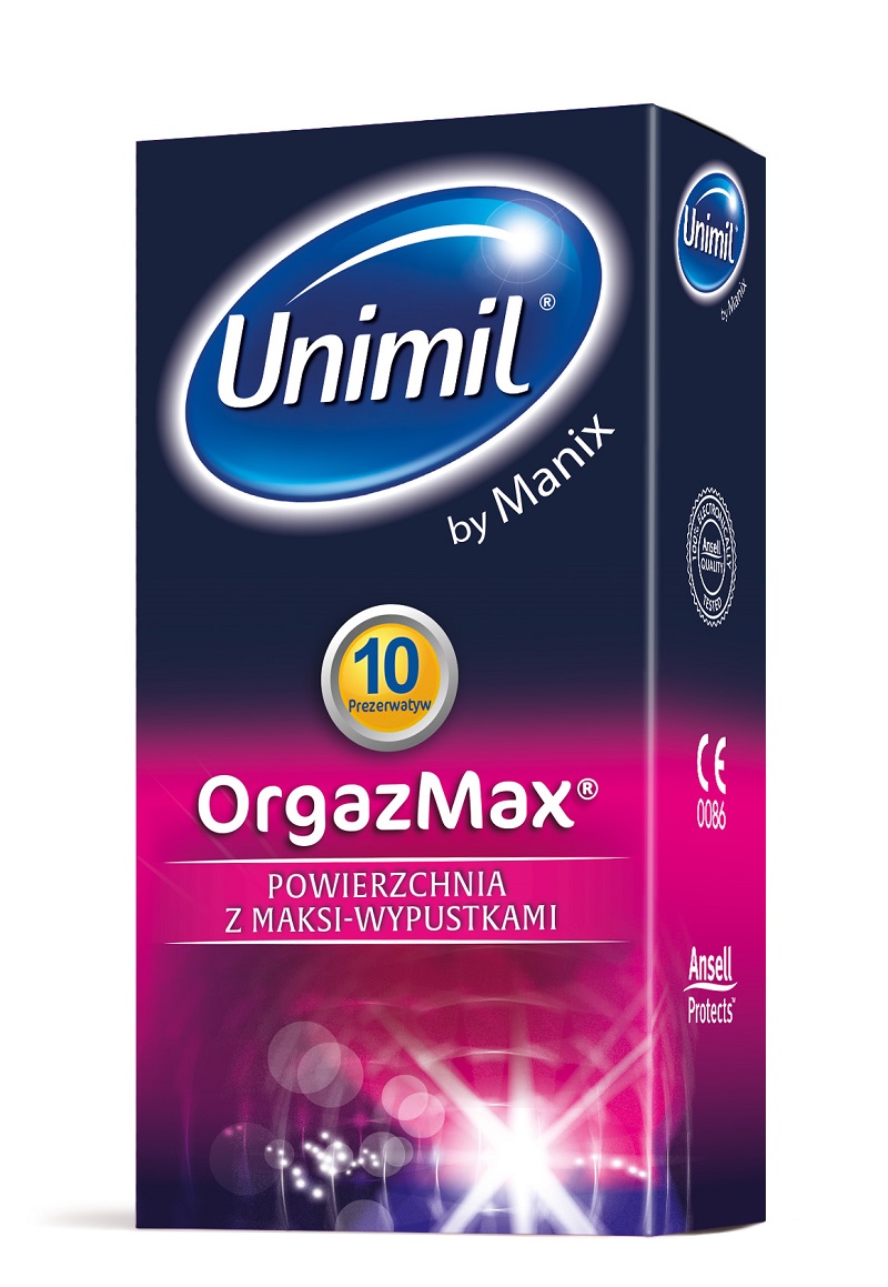 

Prezerwatywy Unimil OrgazMax 10 sztuk