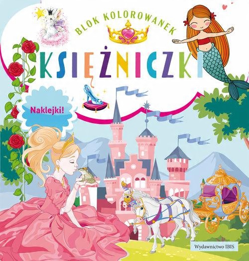 

Blok kolorowanek Księżniczki