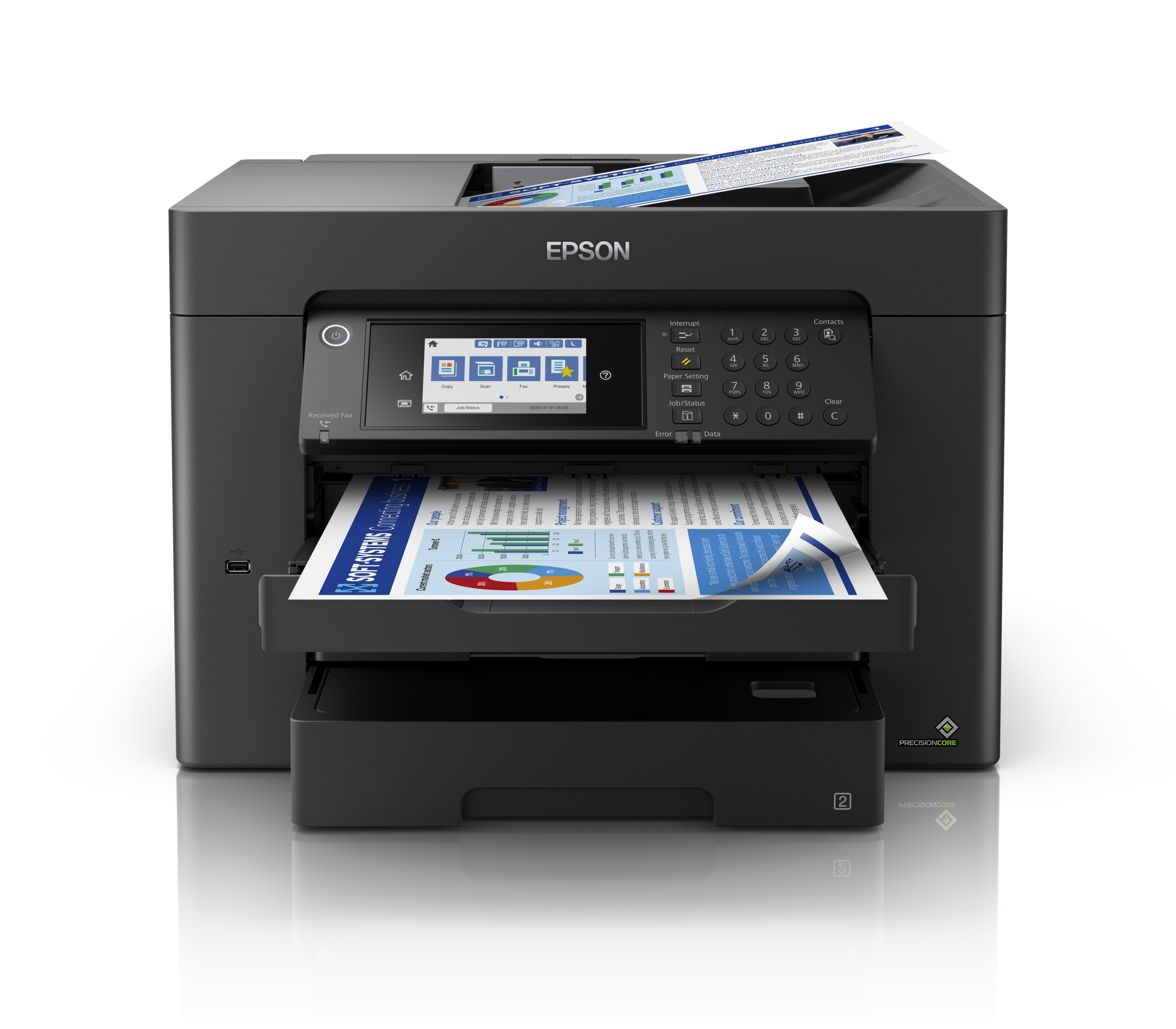 Epson WorkForce WF-7840DTWF A3+ bezprzewodowa wielofunkcyjna drukarka atra — miniatura 11