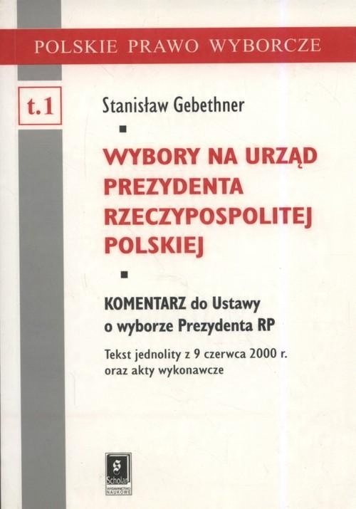 

Wyboru na urząd prezydenta Gebethner