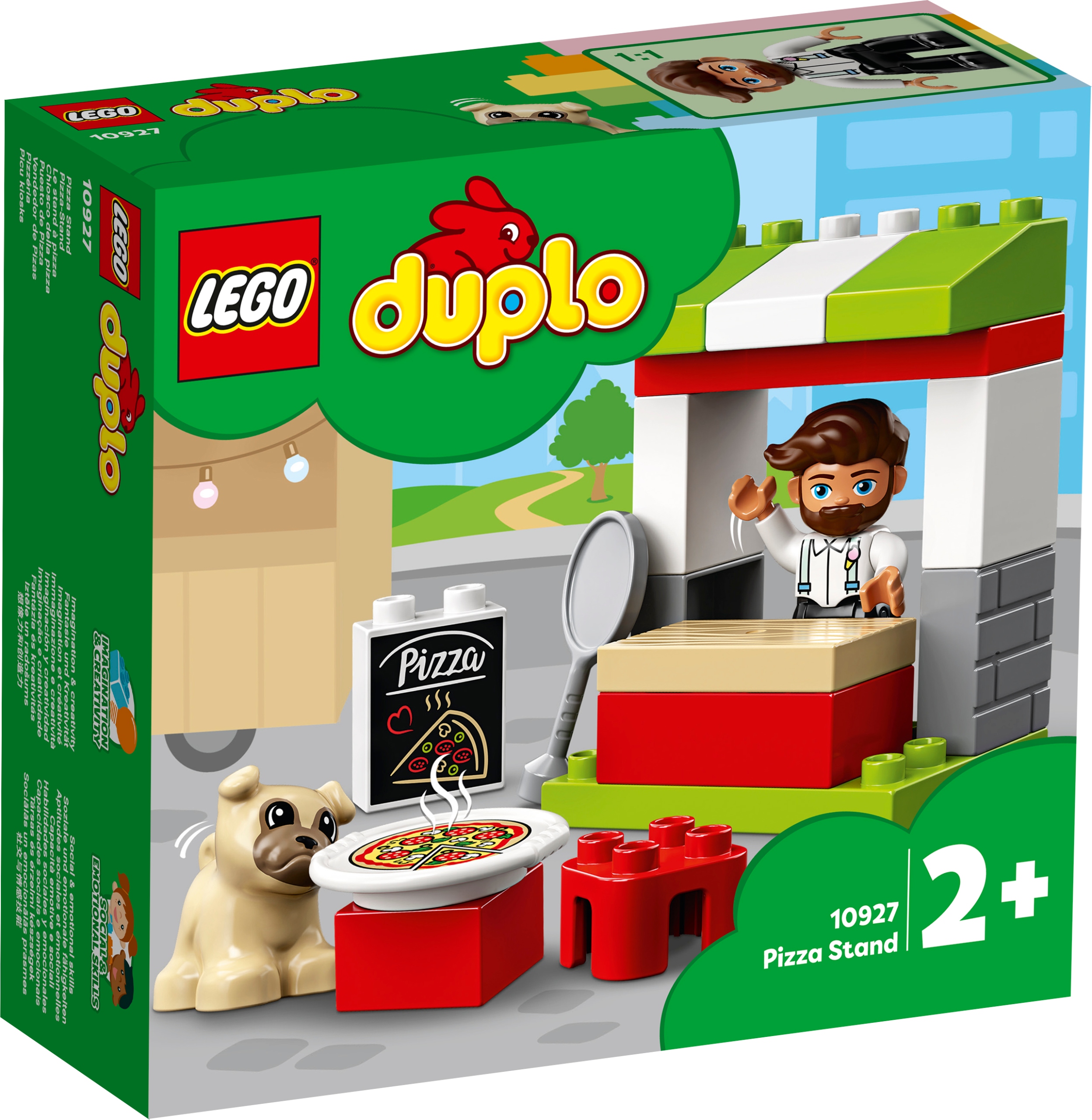 LEGO DUPLO 10927 STOISKO Z PIZZĄ! WYJĄTKOWA ZABAWA DLA MALUCHÓW! Marka LEGO