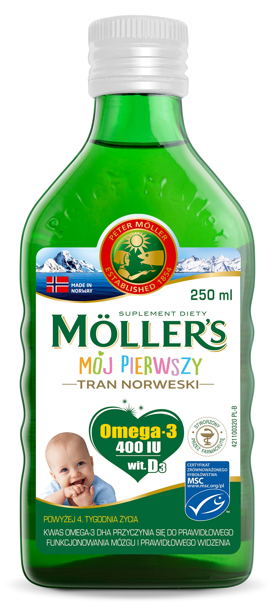 

Möller's Mój Pierwszy Tran Norweski 250 ml