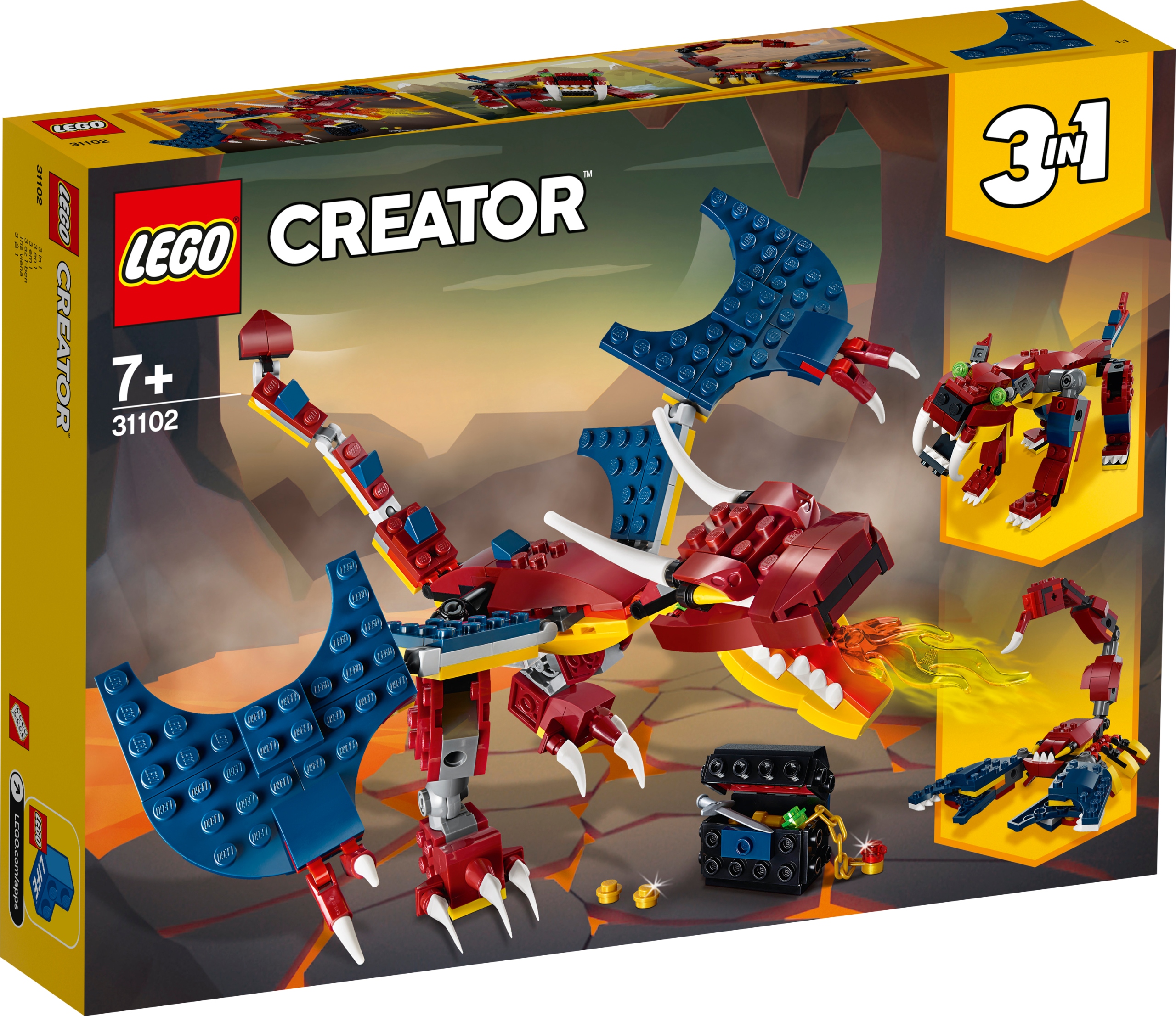 

Lego Creator Smok ognia 31102