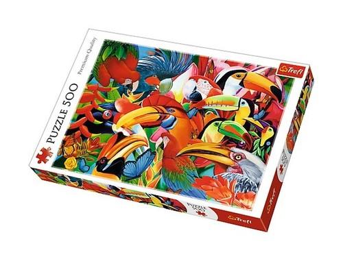 

Trefl Puzzle Kolorowe ptaki 500 el. 37328
