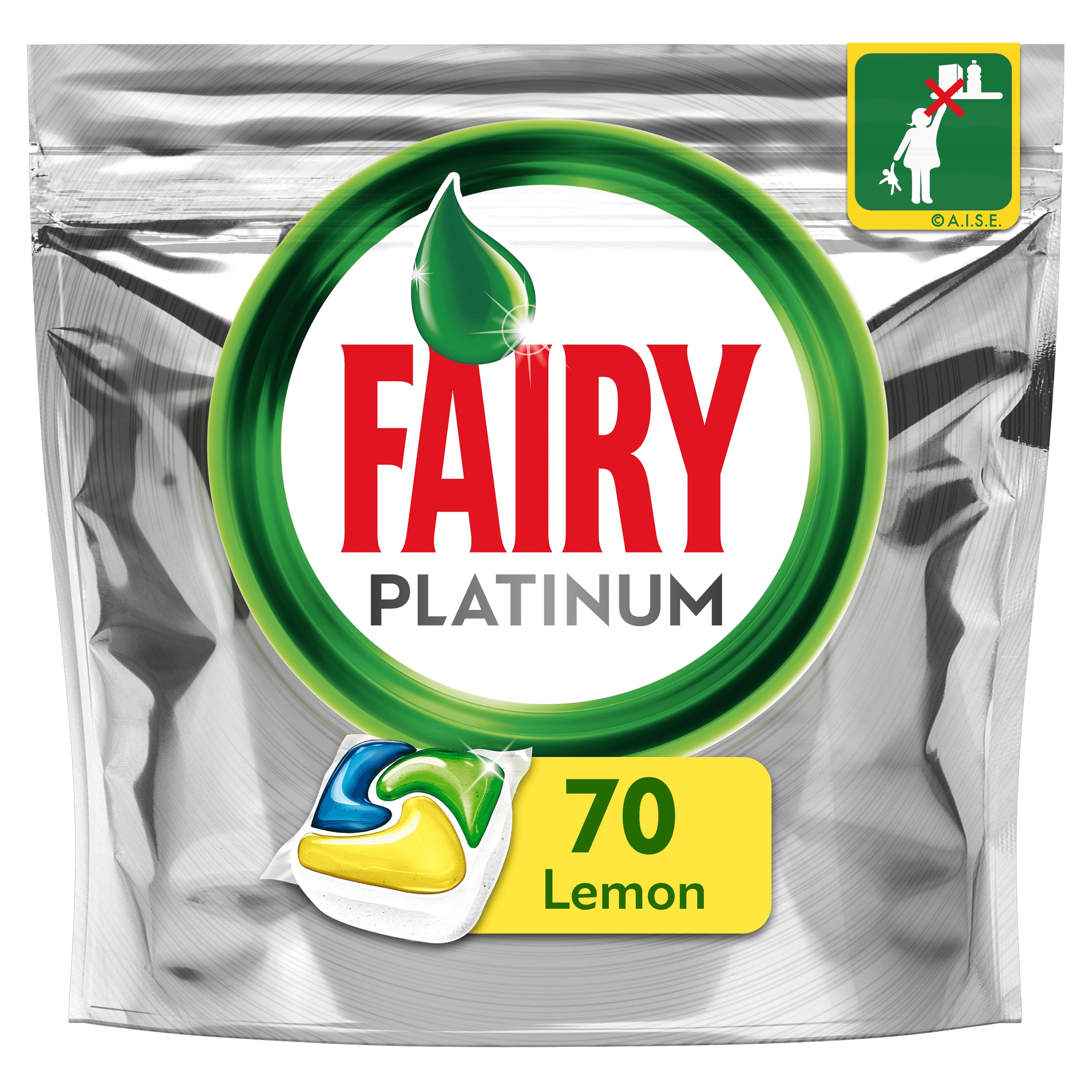 

Kapsułki do zmywarki Fairy Platinum Lemon 70szt