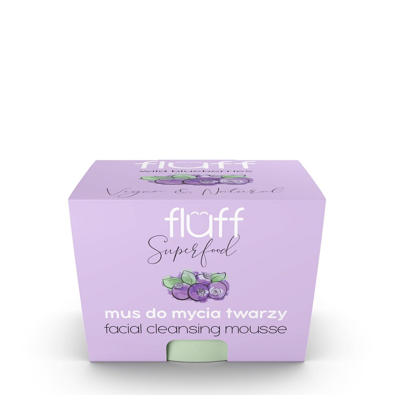 

Fluff Superfood Facial mus do mycia twarzy