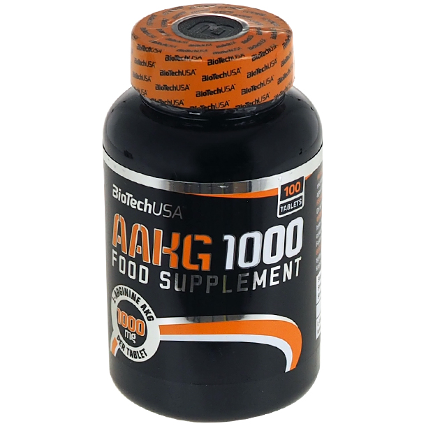 BIOTECH AAKG 1000MG 100TAB ARGININA POMPA NO BOOST — 3