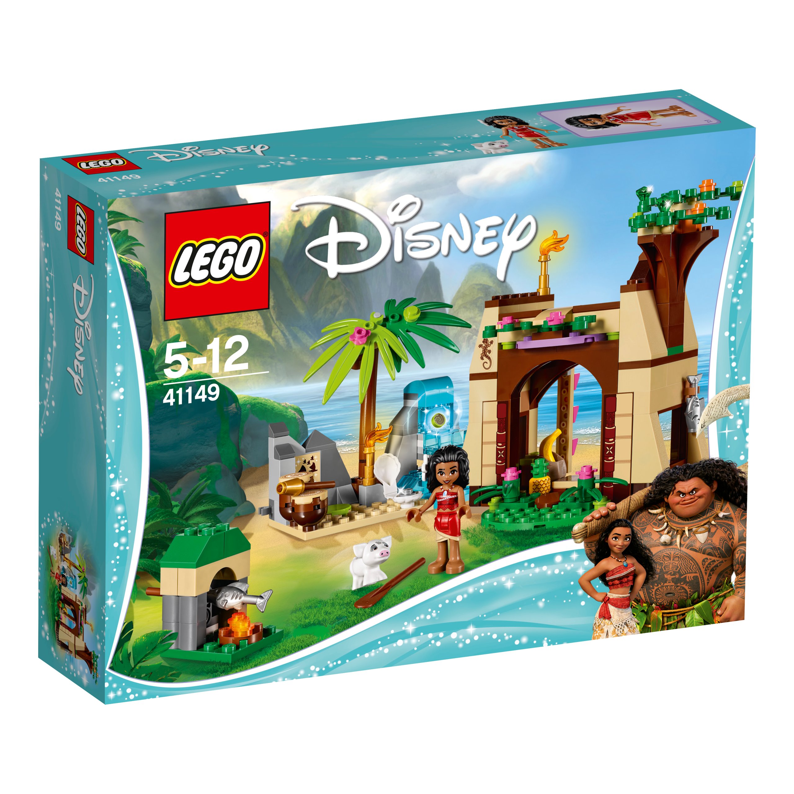 Lego Disney 41149 Dobrodružství Vaiany na ostrově Nový Set