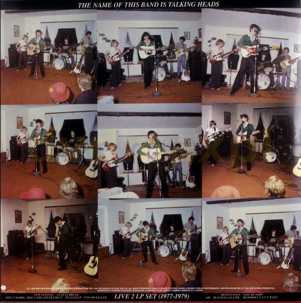 

The Name Of This Band Is Talking Heads Lp