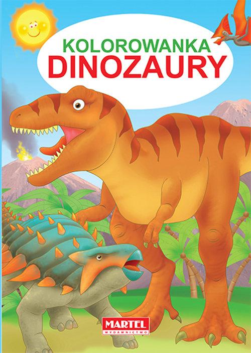 

Kolorowanka. Dinozaury Martel