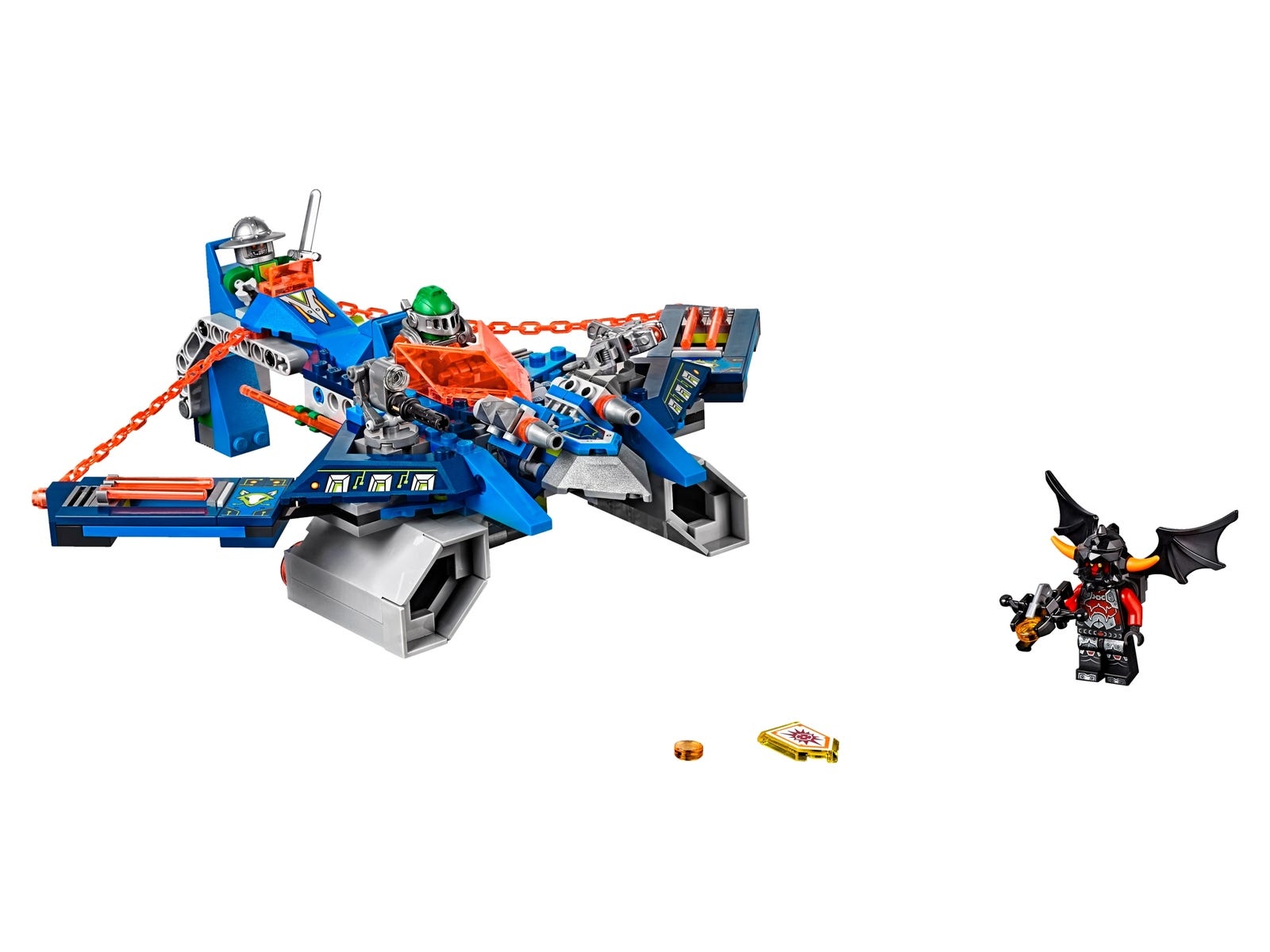 LEGO 70320 Nexo Knights Myśliwiec V2 Aarona + GRATIS Marka LEGO