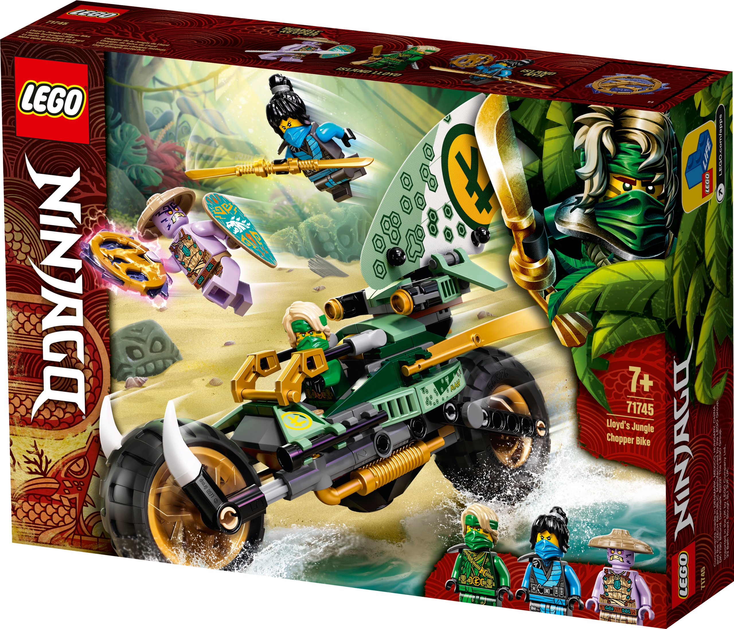 

Lego Ninjago Dżunglowy chopper Lloyda 71745 71745