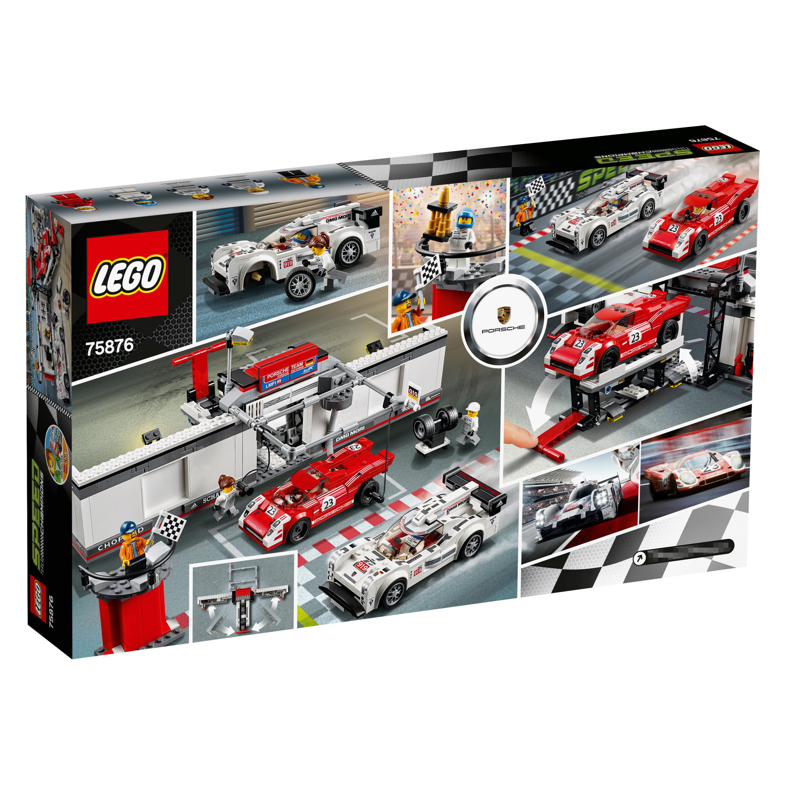 Lego Speed Champions 75876 Porshe 919 Hybrid Nový Set Unikát